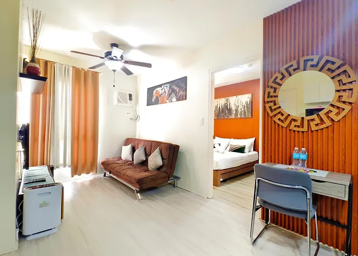 2412T2 Avida Towers Cebu It Park 1Br Unit Queen Bed